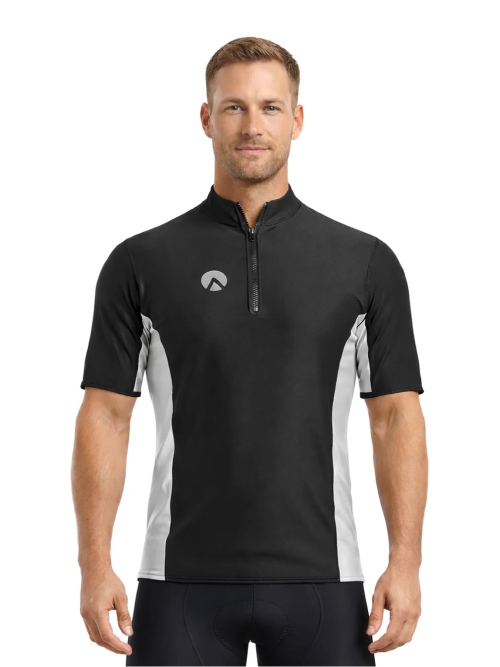 NWT Sharkskin CHILLPROOF short sleeve 1/4 zip Men’s Med water water sport shirt